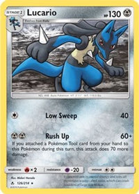 Lucario (SM Unbroken Bonds) (126/214)  - Deck Exclusives