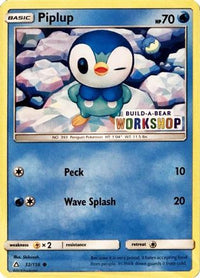 Piplup (Build-A-Bear Workshop Exclusive) (32/156) - Miscellaneous Cards & Products
