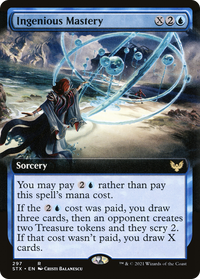 Ingenious Mastery (Extended Art) [Strixhaven: School of Mages]