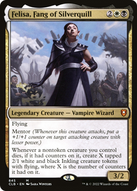 Felisa, Fang of Silverquill [Commander Legends: Battle for Baldur's Gate]