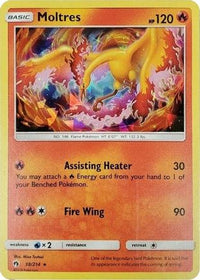 Moltres (38/214) (Let's Play, Eevee) Cracked Ice Holo) (Thème Deck exclusif) [Soleil et Lune : Tonnerre perdu] 