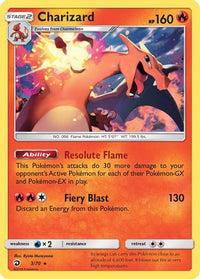 Charizard (3/70) (Let's Play, Eevee) (Thème Deck exclusif) [Soleil et Lune : Dragon Majesty] 