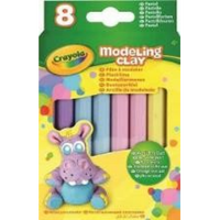 CRAYOLA - MODELING CLAY - 8 PASTEL COLOURS (Special Order)