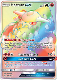 Heatran GX (Secret) (238/236) - SM  Unified Minds Holofoil
