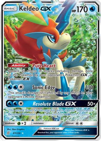 Keldeo GX (47/236)  - SM  Unified Minds Holofoil