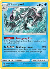 Golisopod (51/236) - SM  Unified Minds Holofoil