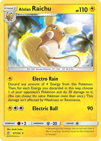 Alolan Raichu (57/236) - SM  Unified Minds Holofoil