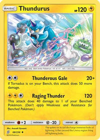Thundurus (68/236) - SM  Unified Minds