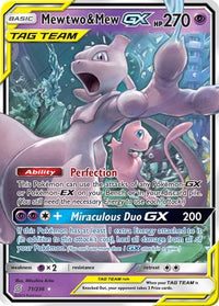 Mewtwo & Mew GX (71/236) - SM  Unified Minds Holofoil