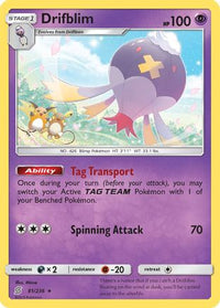 Drifblim (81/236) [Soleil et Lune : Esprits unifiés] 