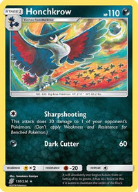 Honchkrow (130/236)  - SM  Unified Minds