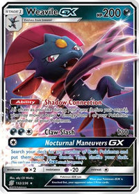 Weavile GX (132/236) - SM  Unified Minds Holofoil