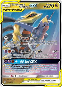 Garchomp & Giratina GX (146/236) - SM  Unified Minds Holofoil