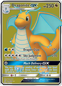 Dragonite GX (229/236) [Soleil et Lune : Esprits unifiés] 