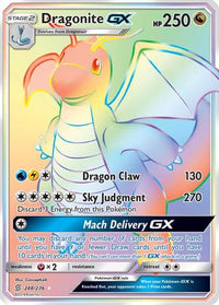 Dragonite GX (Secret) (248/236) - SM  Unified Minds Holofoil