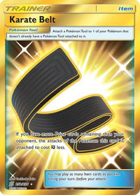 Karate Belt (Secret) (252/236)  - SM  Unified Minds Holofoil