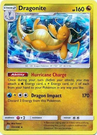 Dragonite (151/236) (Cracked Ice Holo) (Exclusivités du deck thématique) [Soleil et Lune : Esprits unifiés] 