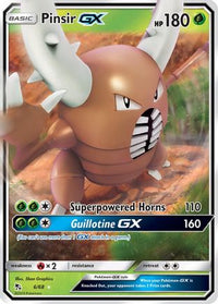 Pinsir GX (6/68) - Hidden Fates Holofoil