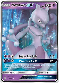 Mewtwo GX (31/68) - Hidden Fates Holofoil