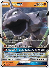 Onix GX (36/68) - Hidden Fates Holofoil