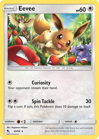 Eevee (48/68) - Hidden Fates Holofoil