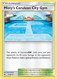 Misty's Cerulean City Gym (61/68) [Soleil et Lune : Destins cachés] 