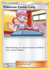 Pokemon Center Lady (64/68) [Soleil et Lune : Destins Cachés] 
