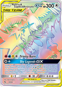 Moltres &amp; Zapdos &amp; Articuno GX (69/68) [Soleil et Lune : Destins cachés] 