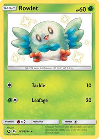 Rowlet (SV2/94)  - Hidden Fates Shiny Vault Holofoil
