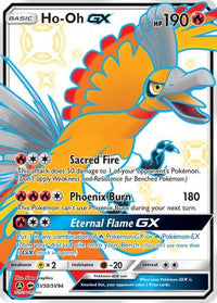 Ho-Oh GX (SV50/SV94)  - Hidden Fates Shiny Vault Holofoil