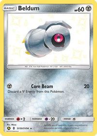 Beldum (SV30/SV94) [Soleil et Lune : Destins cachés - Shiny Vault] 