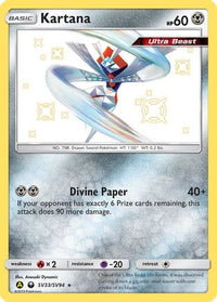 Kartana (SV33/94)  - Hidden Fates Shiny Vault Holofoil