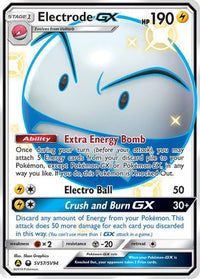 Electrode GX (SV57/SV94) [Soleil et Lune : Destins cachés - Shiny Vault] 