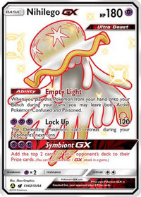 Nihilego GX (SV62/SV94) [Soleil et Lune : Destins cachés - Shiny Vault] 