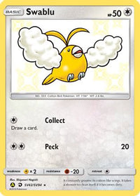 Swablu (SV42/SV94) [Soleil et Lune : Destins cachés - Shiny Vault] 