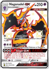 Naganadel GX (SV63/SV94) [Soleil et Lune : Destins cachés - Shiny Vault] 