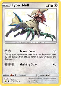 Type: Null (SV45/94)  - Hidden Fates Shiny Vault Holofoil