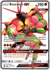 Buzzwole GX (SV68/SV94) [Soleil et Lune : Destins cachés - Shiny Vault] 
