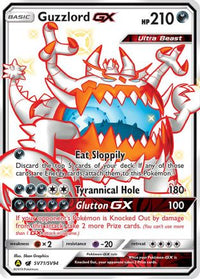 Guzzlord GX (SV71/SV94) [Soleil et Lune : Destins cachés - Shiny Vault] 