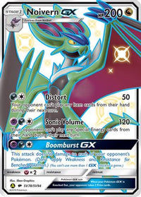 Noivern GX (SV78/SV94) [Soleil et Lune : Destins cachés - Shiny Vault] 