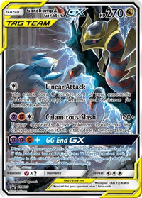 Garchomp &amp; Giratina GX (SM193) [Soleil et Lune : Promos Black Star] 