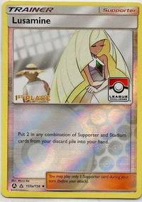 Lusamine (League Challenge) [1st Place] (153a/156) - League & Championship Cards Reverse Holofoil
