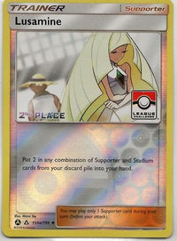 Lusamine (League Challenge) [2nd Place] (153a/156) - League & Championship Cards Reverse Holofoil