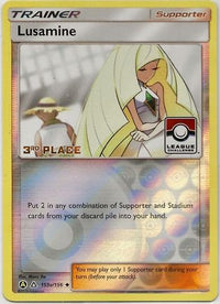 Lusamine (League Challenge) [3rd Place] (153a/156)  - League & Championship Cards Reverse Holofoil