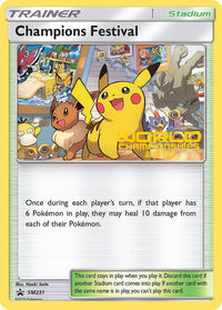 Champions Festival (World Championships 2019) [Champion] (SM231) - SM Promos