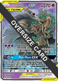 Trevenant &amp; Dusknoir GX (SM217) (carte Jumbo) [Soleil et Lune : Black Star Promos] 