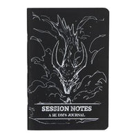 Session Notes - A 5E DM's Journal: Black (3 Pack) (EN)