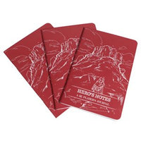 Hero's Notes - A 5E Player's Journal: Red (3 Pack) (EN)