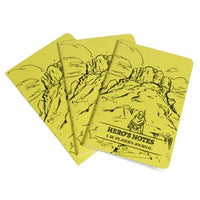 Hero's Notes - A 5E Player's Journal: Yellow (3 Pack) (EN)