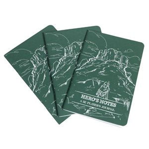 Hero's Notes - A 5E Player's Journal: Green (3 Pack) (EN)